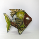 Décor mural poisson -réalisation artisanale en métal