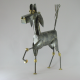 Cheval métal artisanat jardin maison