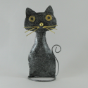 Chat métal artisanat maison
