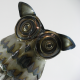 Hibou métal artisanat jardin maison