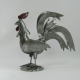 Coq métal artisanat jardin maison