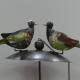 Mangeoire pour oiseaux en métal