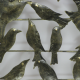 Décor mural oiseaux-réalisation artisanale en métal