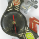 Horloge salamadre métal artisanale