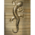 Décor mural salamandre -réalisation artisanale en métal