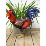 coq-metal-jardin-maison